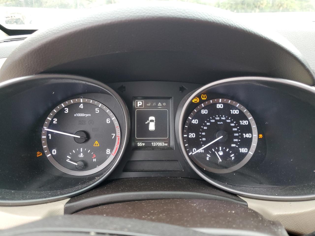 2018 Hyundai Santa Fe VIN 5NMZT3LB2JH082098 Copart auction photo, side / minor dent/scratches damage thumbnail 9