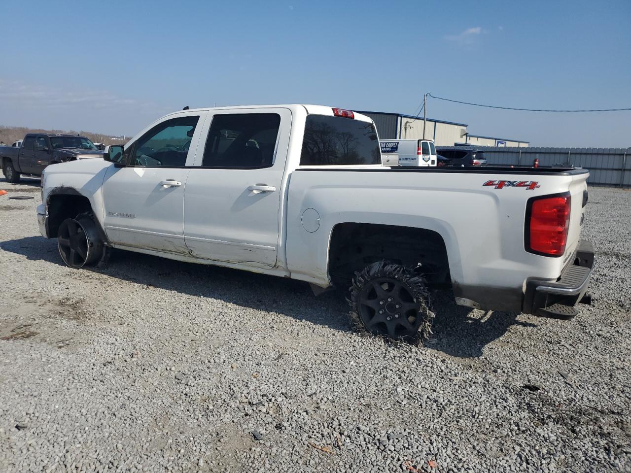 2015 Chevrolet Silverado VIN 3GCUKREC3FG495477 Copart auction photo, all over damage thumbnail 2