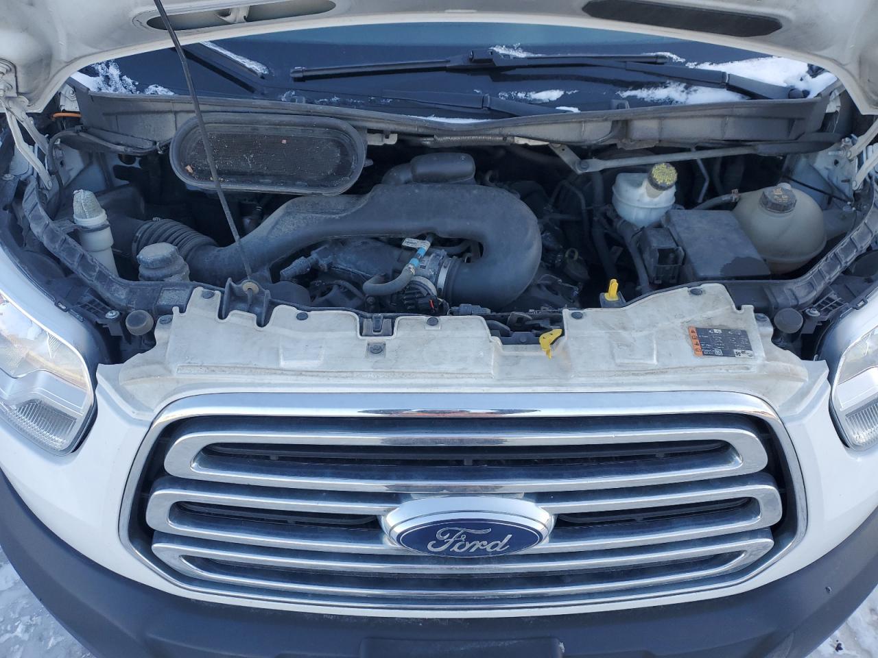2019 Ford Transit VIN 1FBAX2CM1KKB64752 Copart auction photo, rear end damage thumbnail 12