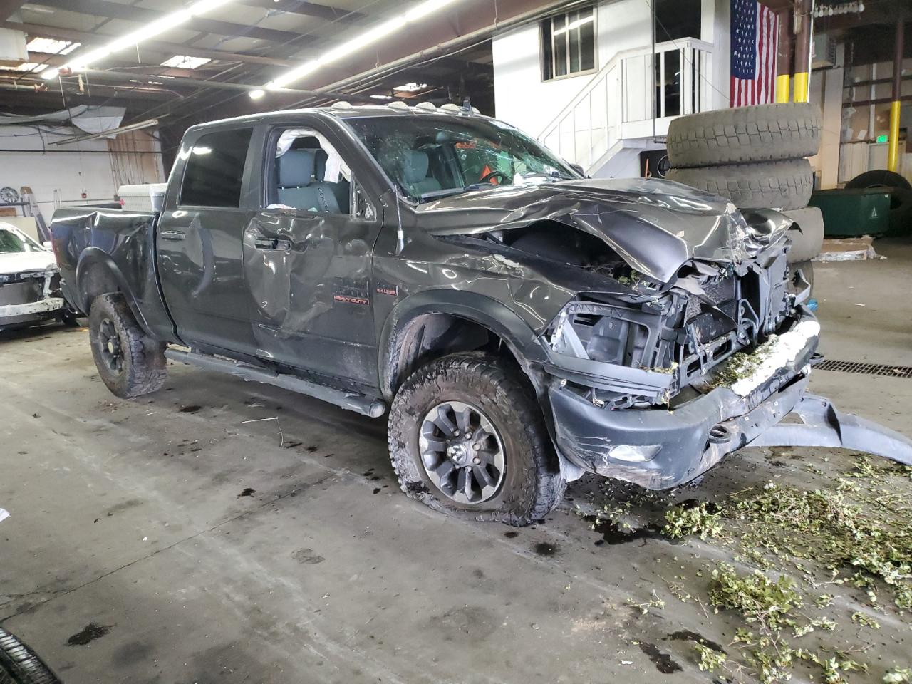 2018 RAM 2500 VIN 3C6TR5EJXJG147707 Copart auction photo, all over damage thumbnail 4
