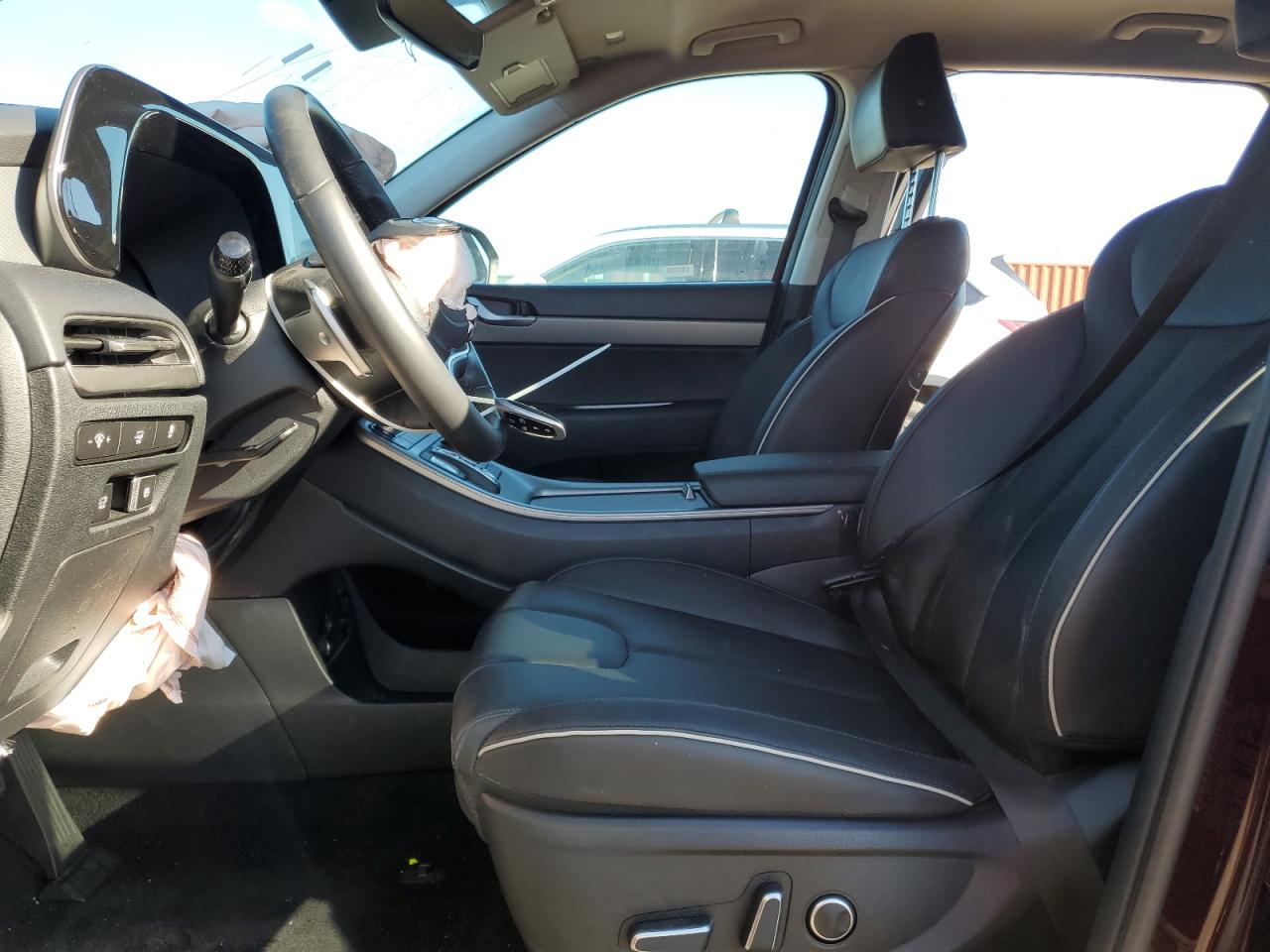 2024 Hyundai Palisade VIN KM8R2DGE6RU704960 Copart auction photo, front end damage thumbnail 7