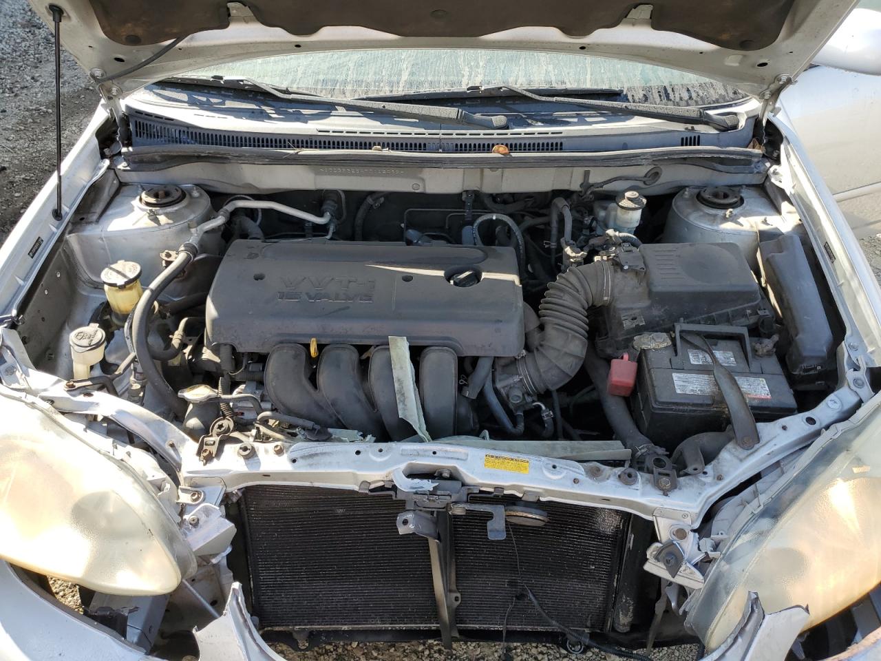 2007 Toyota Corolla VIN JTDBR32E470112089 Copart auction photo, front end / rear end damage thumbnail 11