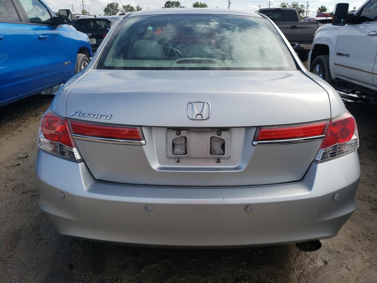 2012 Honda Accord VIN 1HGCP2F49CA066786 Copart auction photo, water/flood damage thumbnail 6