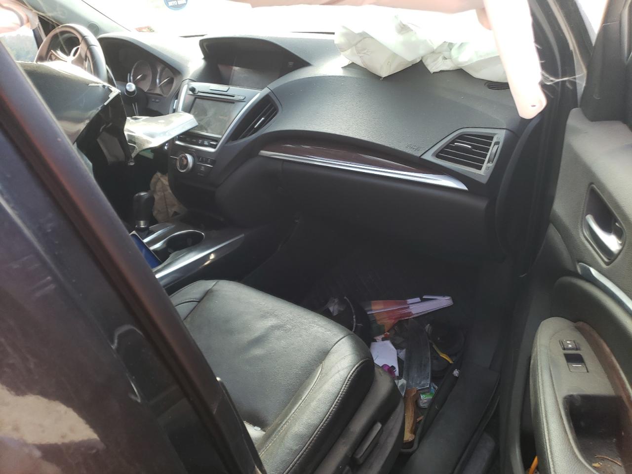 2014 Acura MDX VIN 5FRYD4H43EB008185 Copart auction photo, side / all over damage thumbnail 8