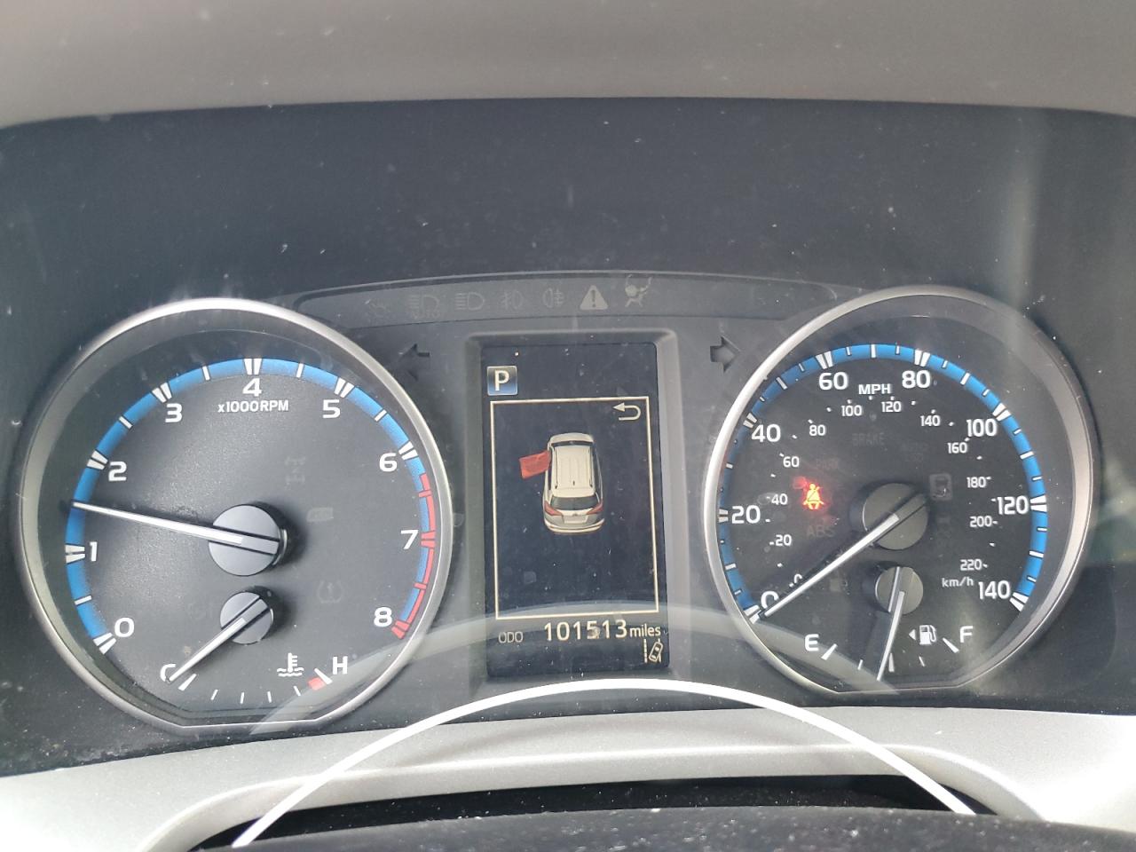 2018 Toyota RAV 4 VIN 2T3BFREV2JW833022 Copart auction photo, hail damage thumbnail 9