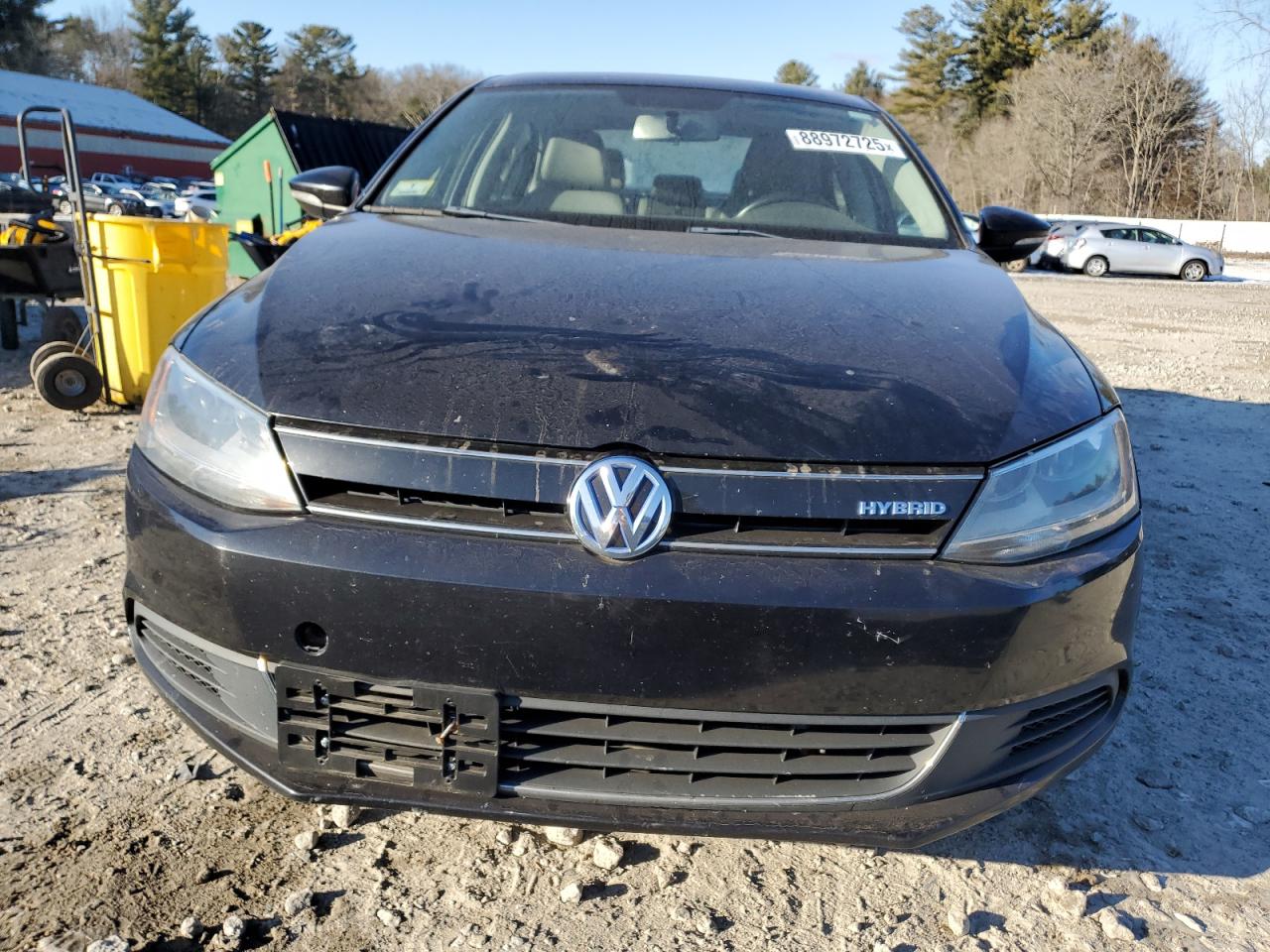 2014 Volkswagen Jetta VIN 3VW637AJ9EM302924 Copart auction photo, vandalism damage thumbnail 5