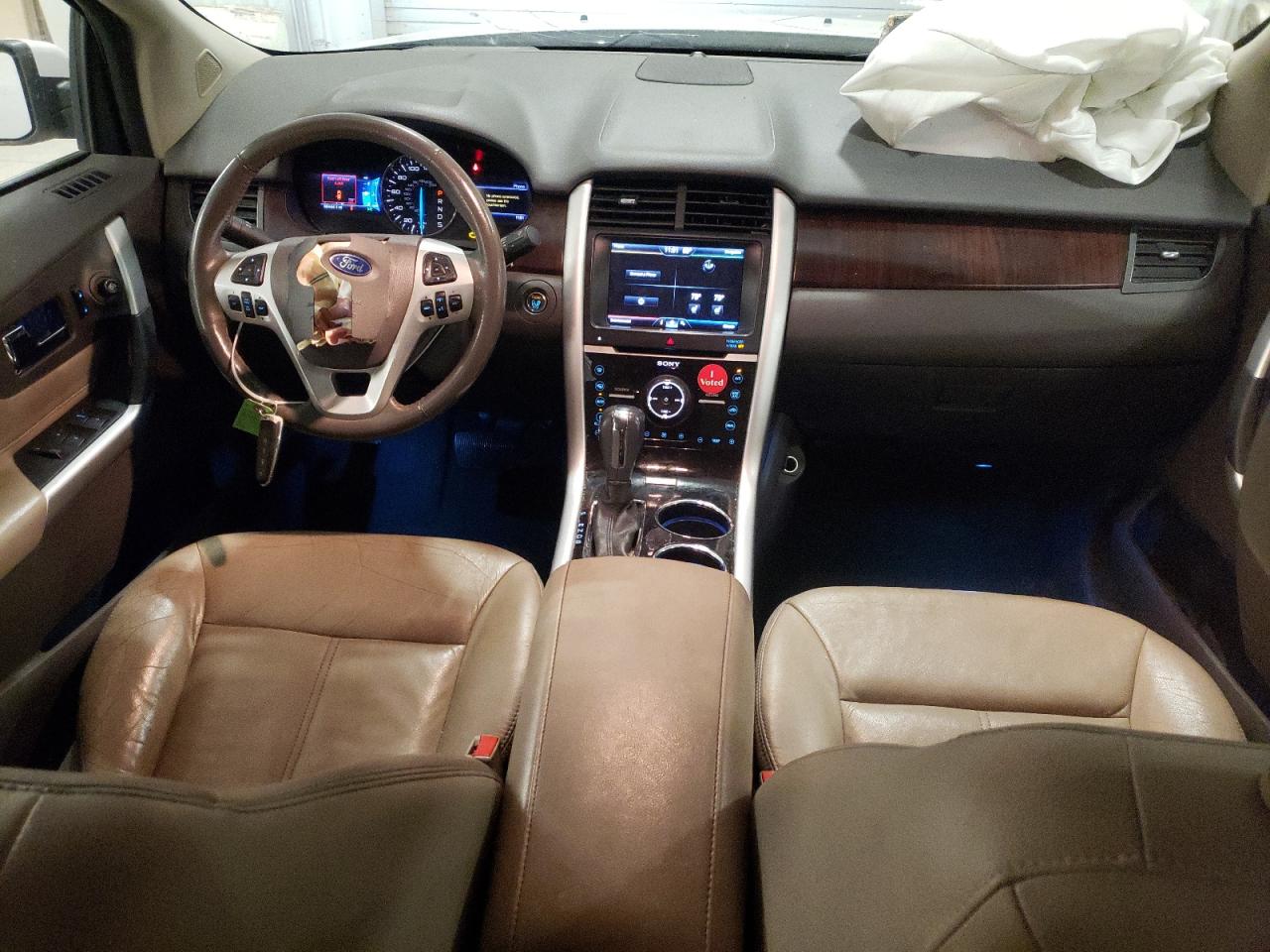 2013 Ford Edge VIN 2FMDK3KC7DBB30362 Copart auction photo, front end damage thumbnail 8