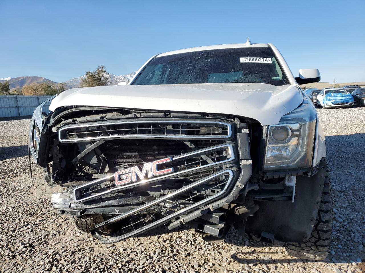 2016 GMC Yukon VIN 1GKS1BKC1GR198381 Copart auction photo, front end damage thumbnail 5