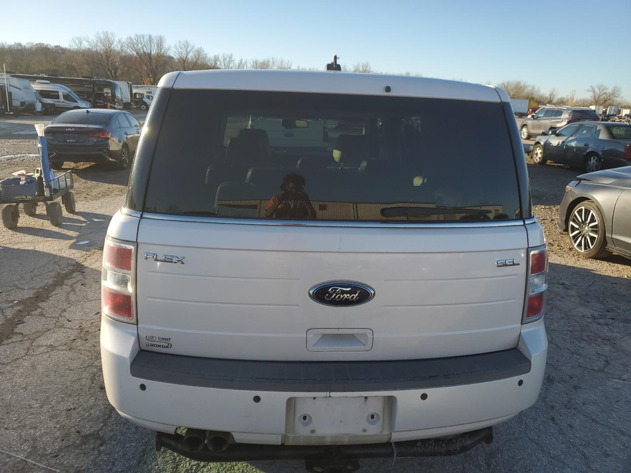2011 Ford Flex VIN 2FMGK5CC5BBD17166 Copart auction photo, front end damage thumbnail 6