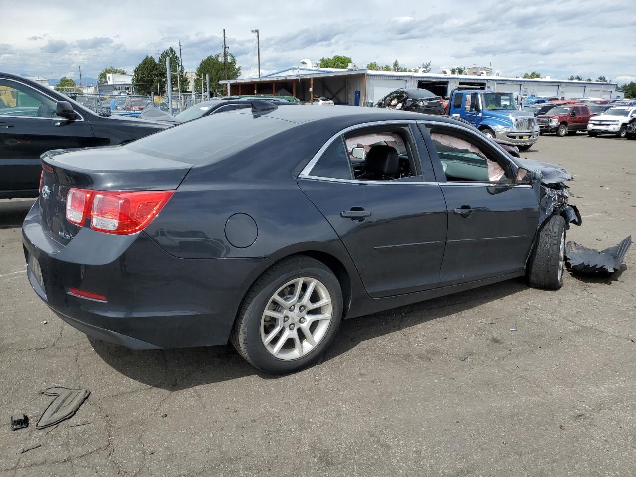 2015 Chevrolet Malibu VIN 1G11C5SL4FF281881 Copart auction photo, front end damage thumbnail 3
