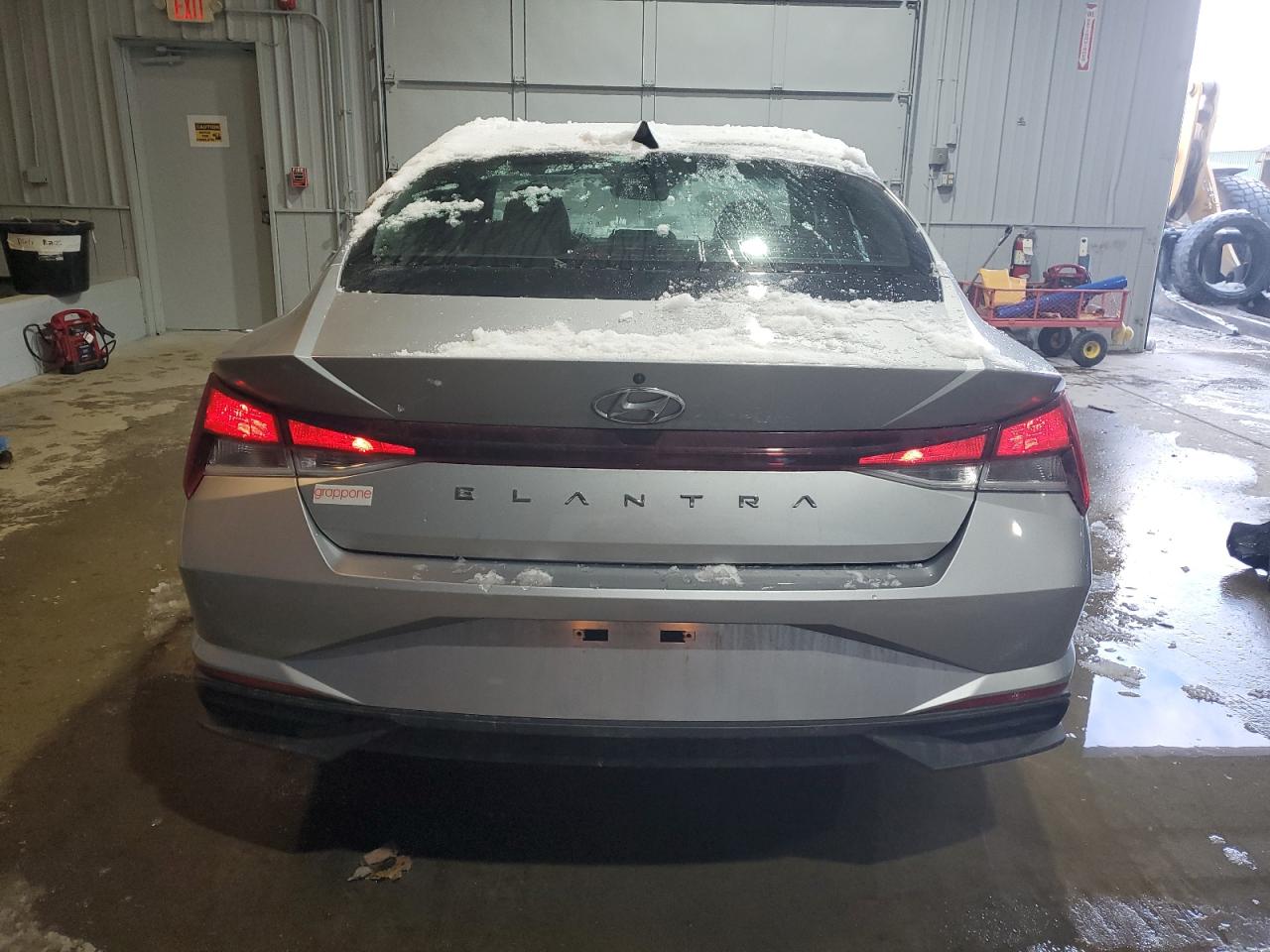 2021 Hyundai Elantra VIN 5NPLM4AG6MH043822 Copart auction photo, front end damage thumbnail 6