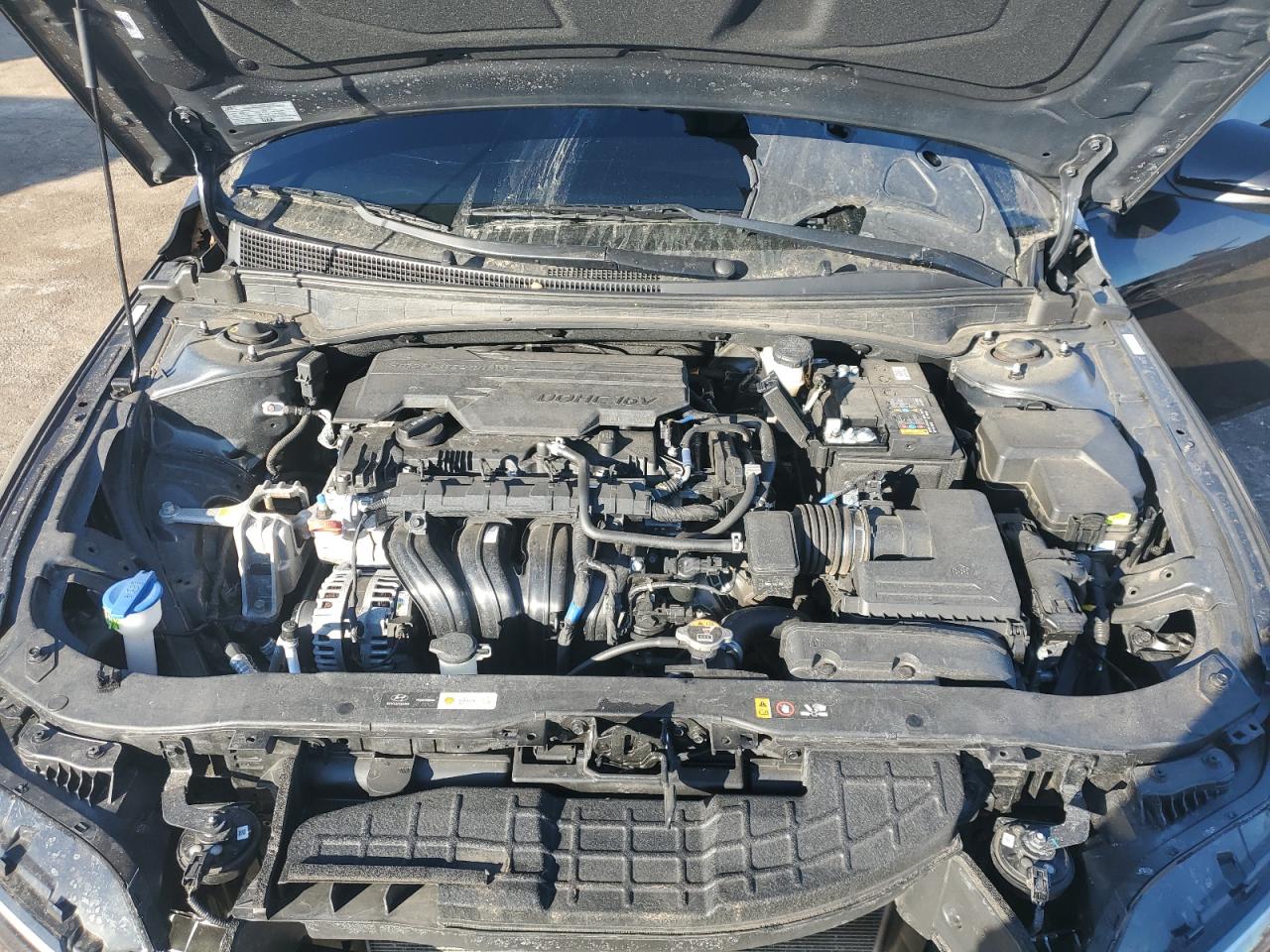 2024 Hyundai Elantra VIN KMHLM4DG1RU733708 Copart auction photo, rear end / front end damage thumbnail 13
