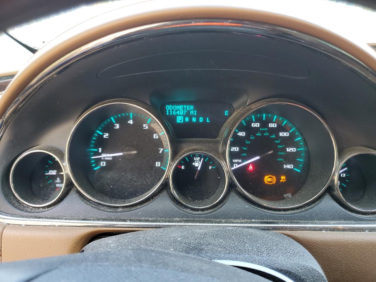 2014 Buick Enclave VIN 5GAKRBKDXEJ109207 Copart auction photo, front end / minor dent/scratches damage thumbnail 9