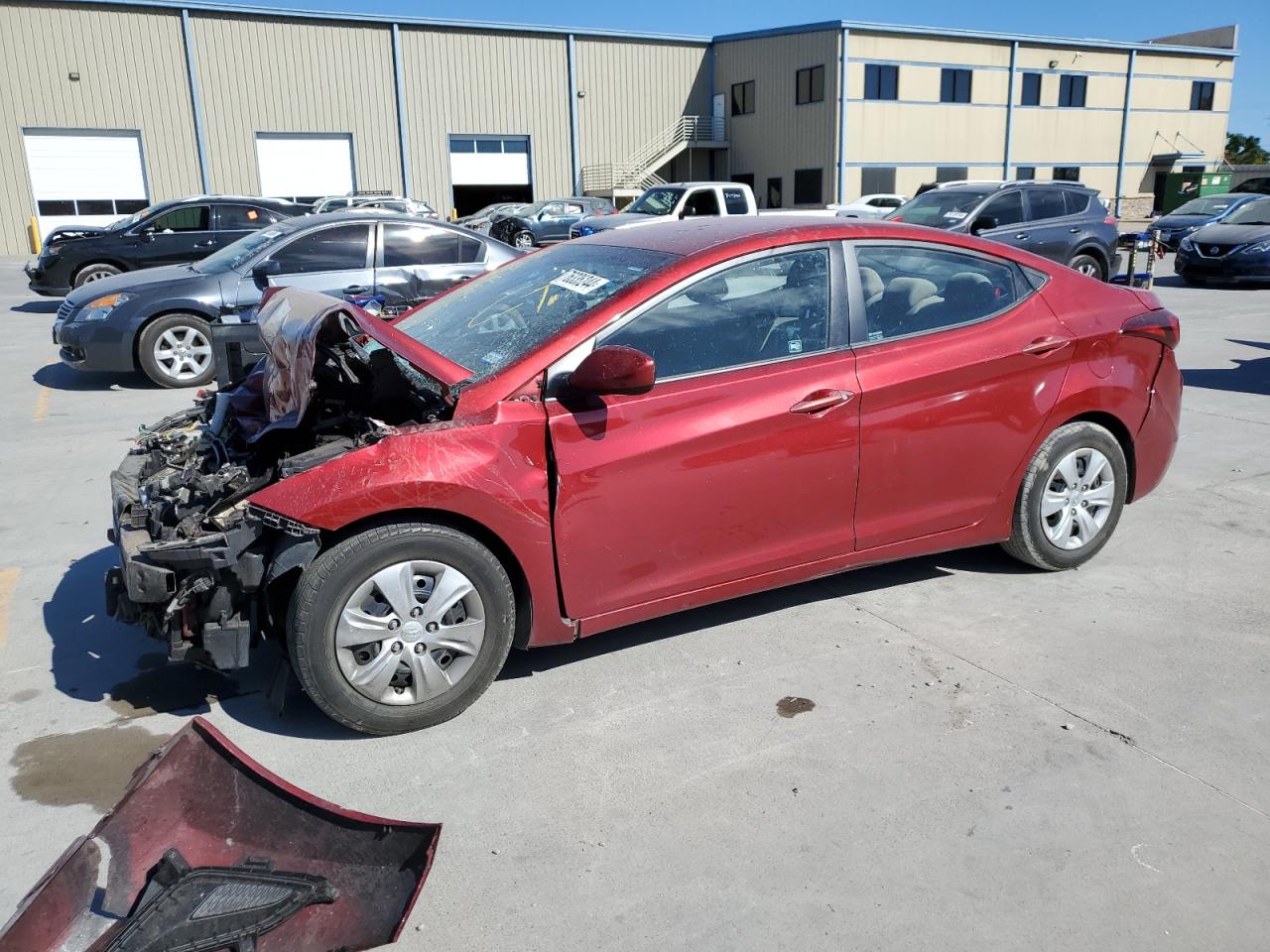 2016 Hyundai Elantra VIN 5NPDH4AE2GH782732