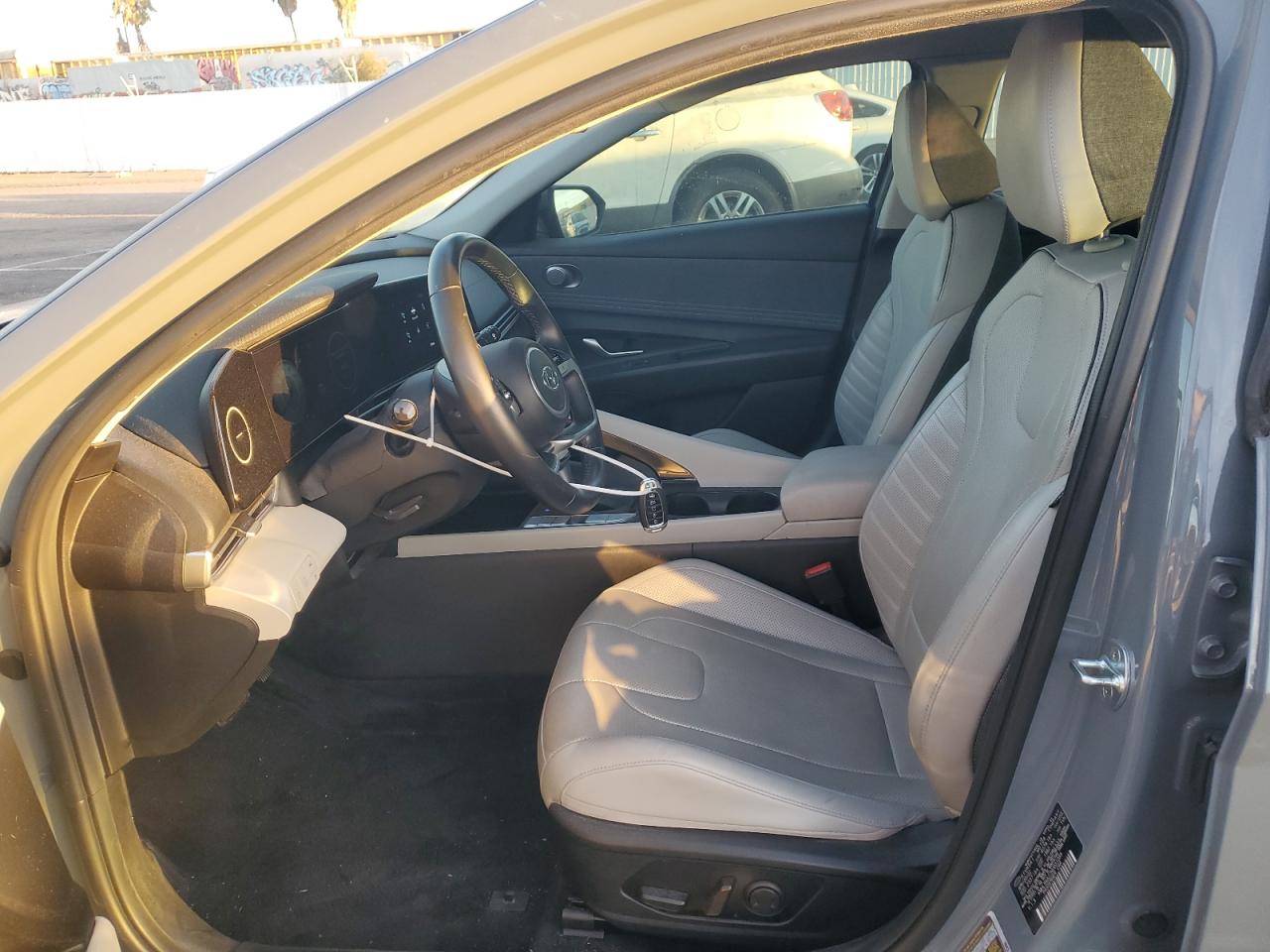 2022 Hyundai Elantra VIN KMHLN4AJ7NU031089 Copart auction photo, front end / rear end damage thumbnail 7