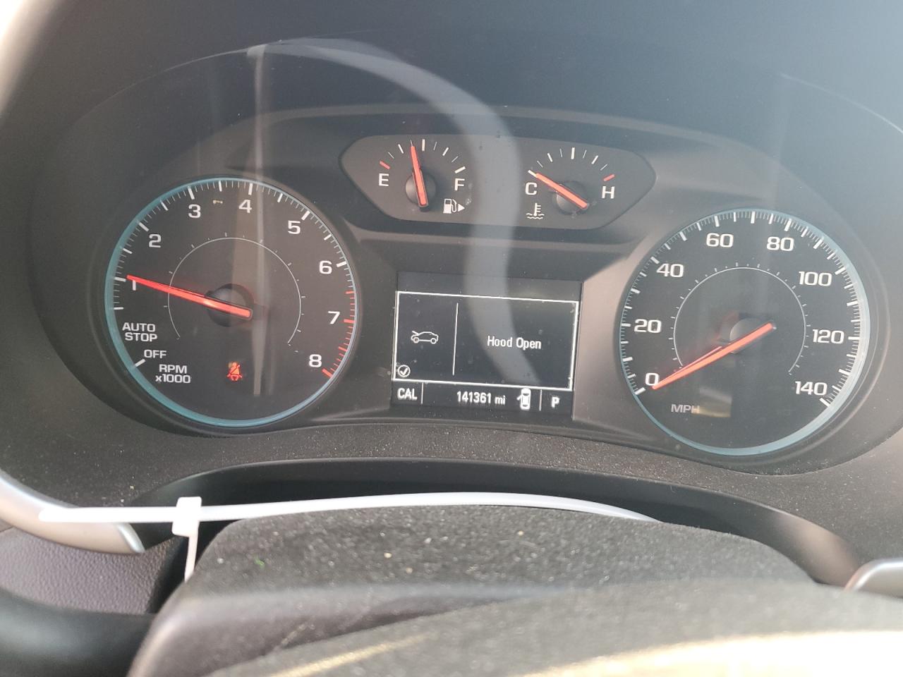 2017 Chevrolet Malibu VIN 1G1ZB5ST6HF283365 Copart auction photo, front end / side damage thumbnail 9
