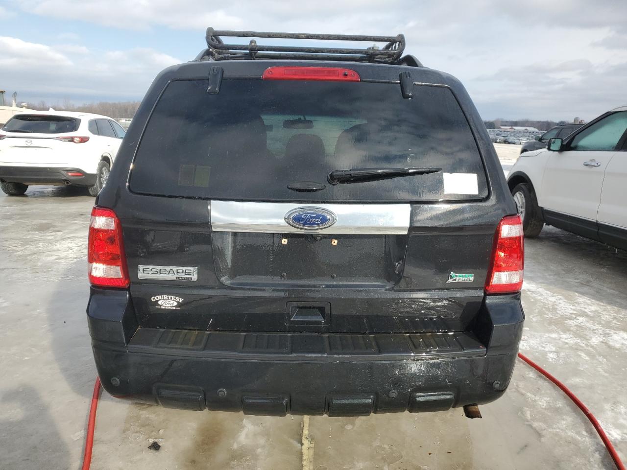 2011 Ford Escape VIN 1FMCU9EG4BKB90495 Copart auction photo, front end damage thumbnail 6