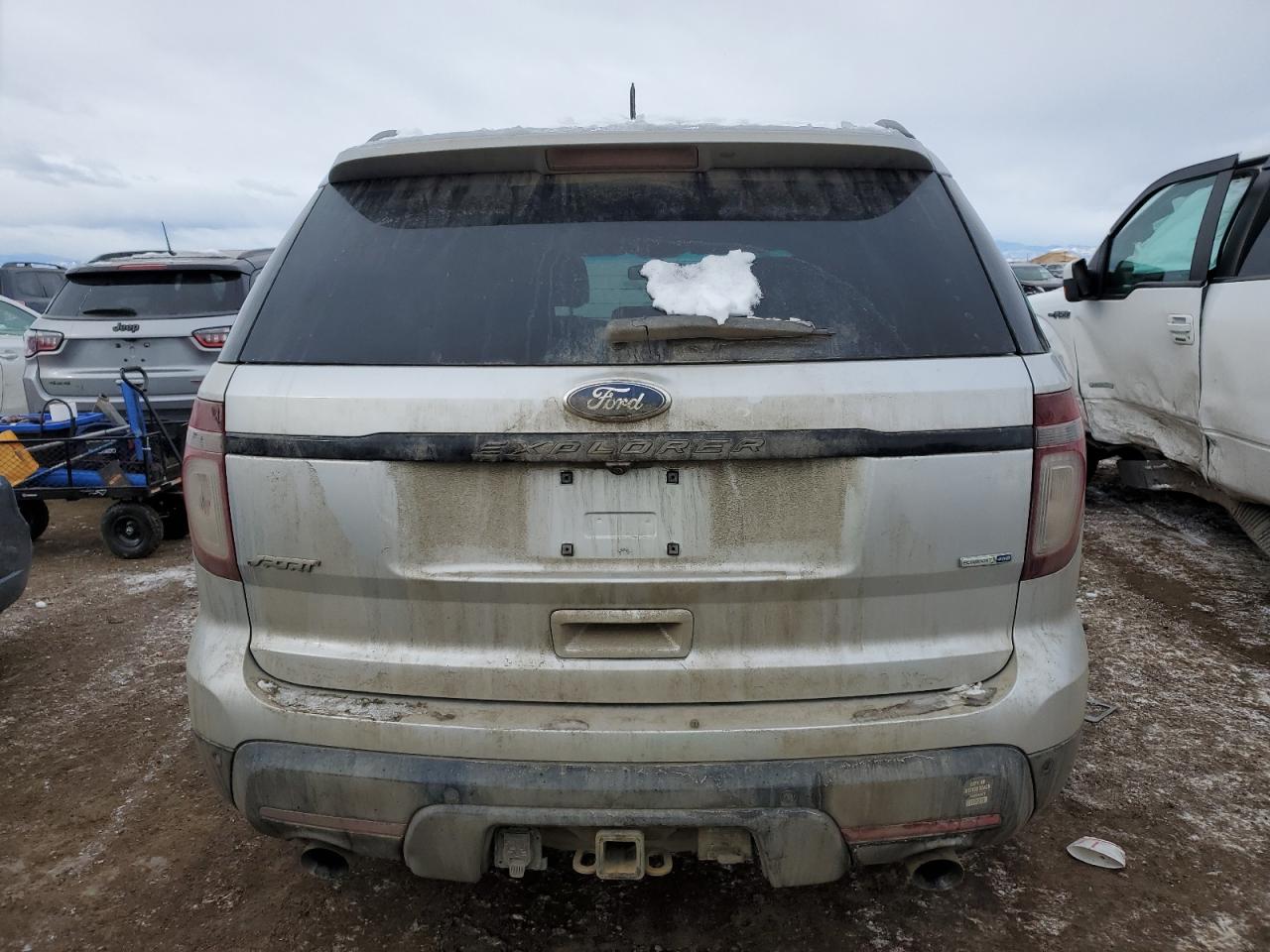 2015 Ford Explorer VIN 1FM5K8GT9FGA88072 Copart auction photo, front end damage thumbnail 6