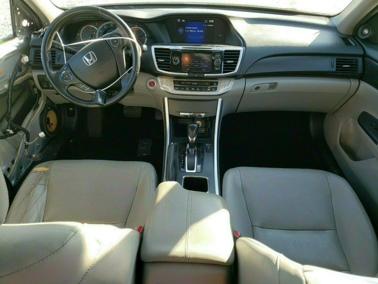 2014 Honda Accord VIN 1HGCR2F81EA130321 Copart auction photo, side / rear end damage thumbnail 8