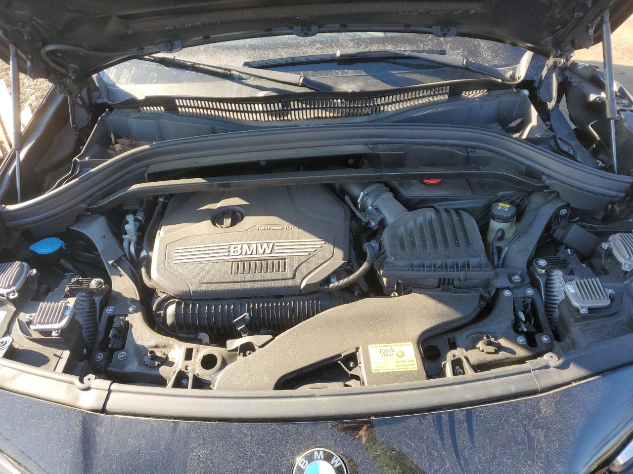 2020 BMW X2 VIN WBXYJ1C05L5P12435 Copart auction photo, front end / side damage thumbnail 11