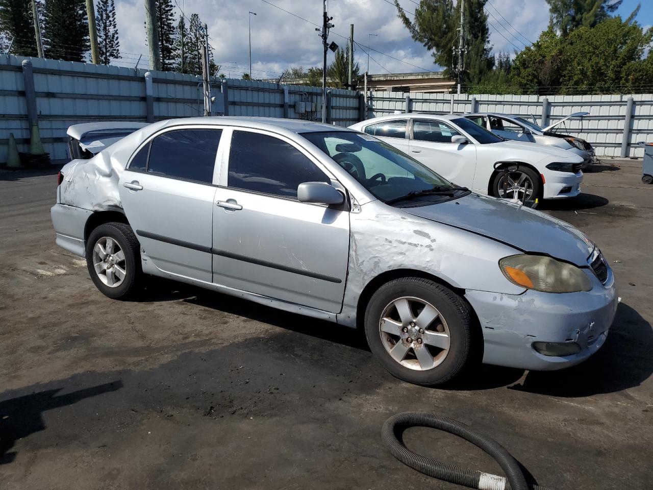 2006 Toyota Corolla VIN 2T1BR32E56C624805 Copart auction photo, rear end damage thumbnail 4