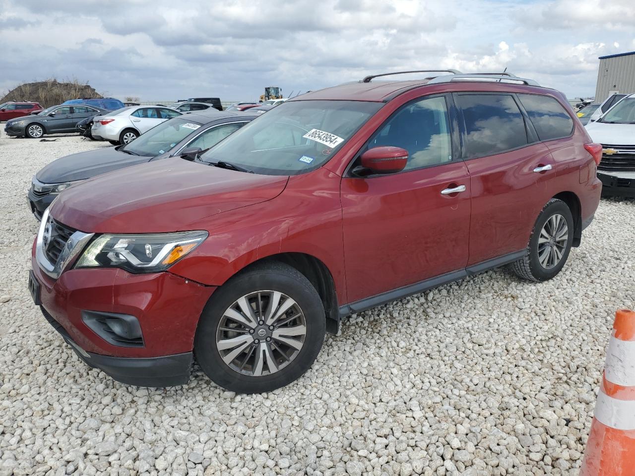 2018 Nissan Pathfinder VIN 5N1DR2MN1JC643381