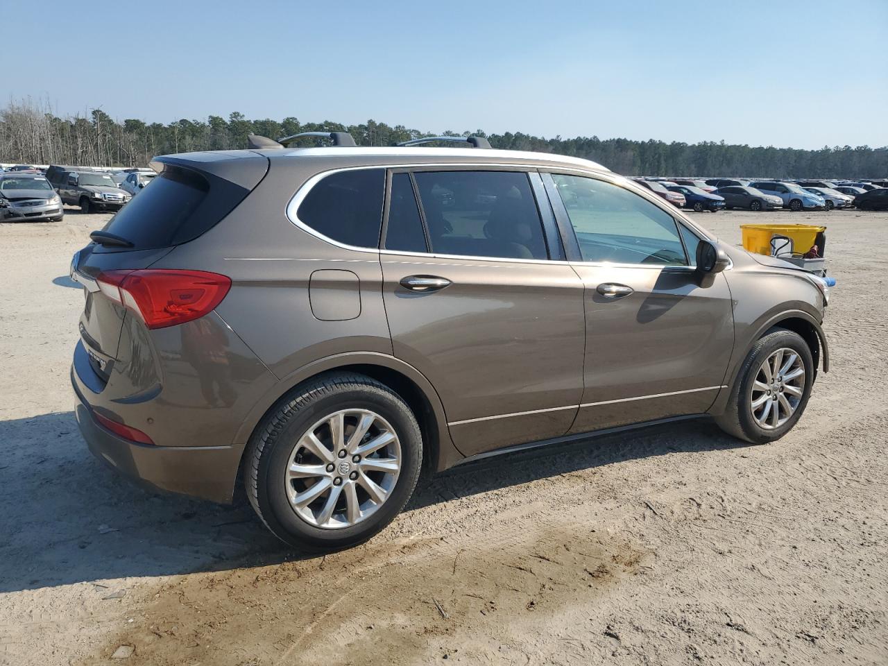 2019 Buick Envision VIN LRBFXCSA6KD021457 Copart auction photo, front end / side damage thumbnail 3