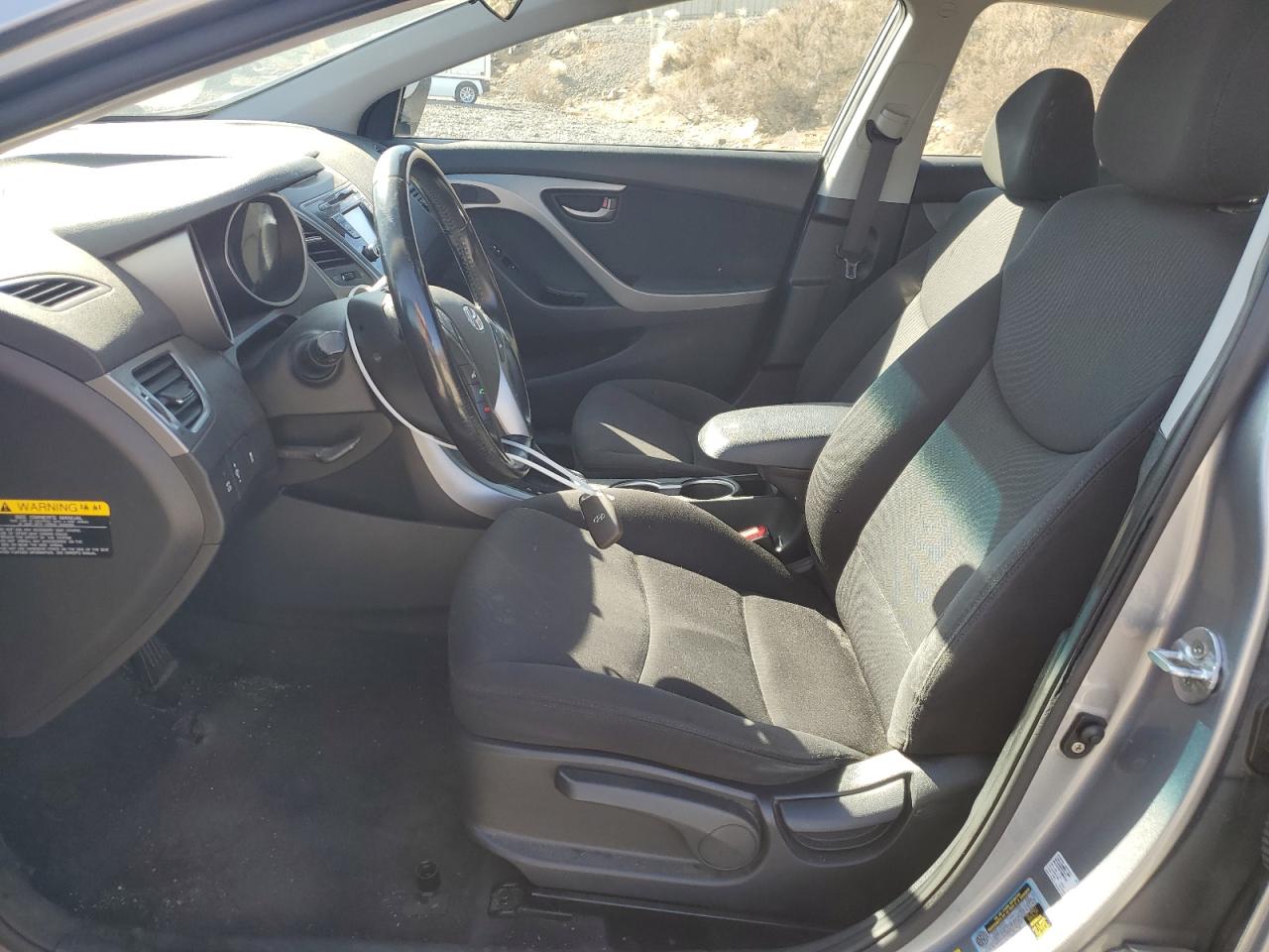 2016 Hyundai Elantra VIN KMHDH4AE8GU504628 Copart auction photo, rear end damage thumbnail 7