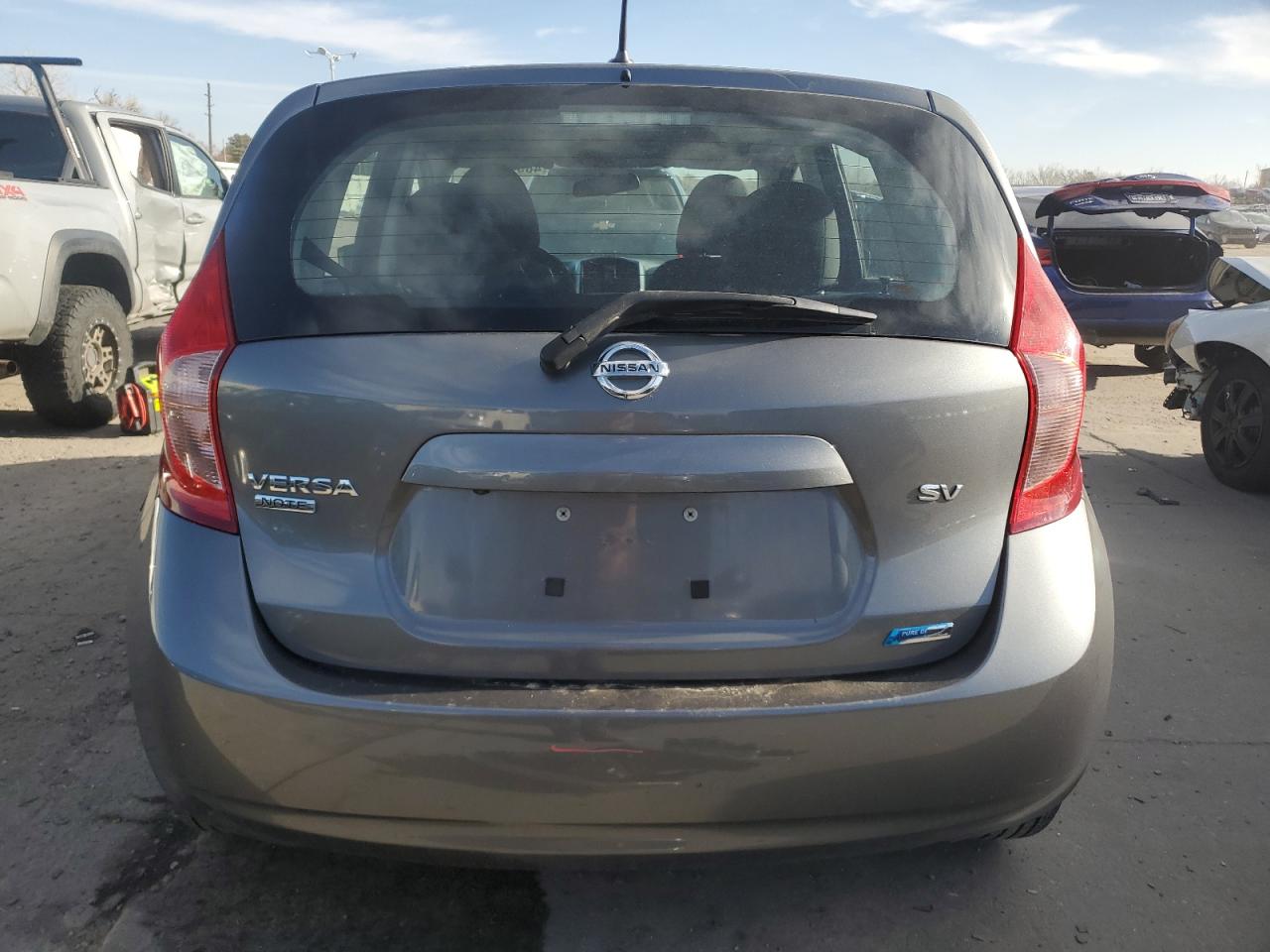 2016 Nissan Versa VIN 3N1CE2CP8GL360071 Copart auction photo, front end damage thumbnail 6