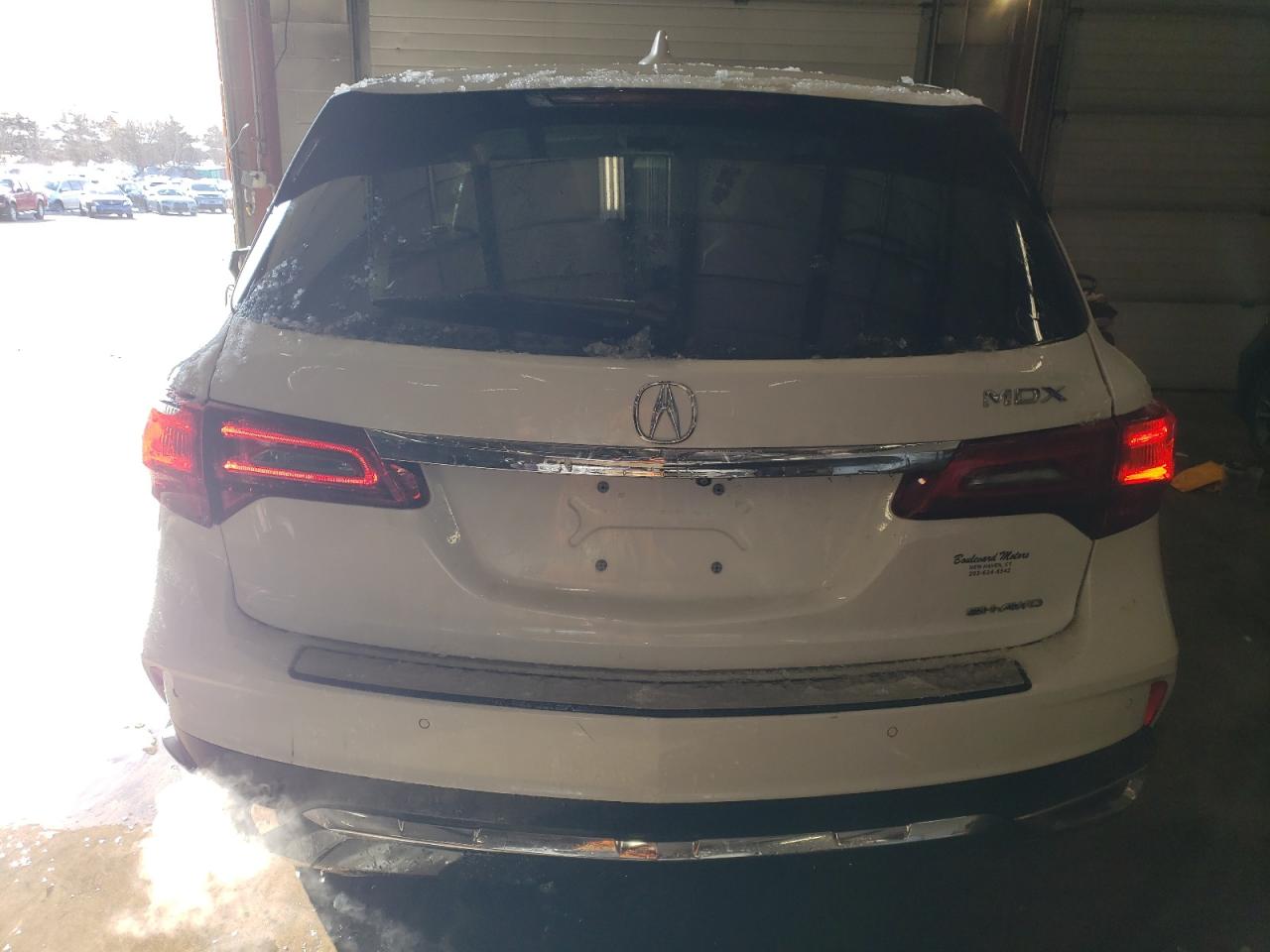 2019 Acura MDX VIN 5J8YD4H59KL004453 Copart auction photo, rear end / minor dent/scratches damage thumbnail 6