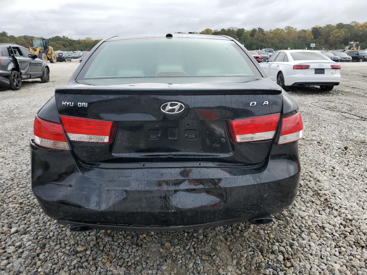 2008 Hyundai Sonata VIN 5NPEU46F78H344534 Copart auction photo, rear end / front end damage thumbnail 6