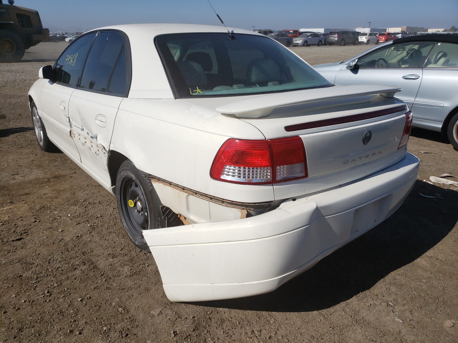 2001 Cadillac Catera VIN W06VR54RX1R070430 Copart auction photo, side / front end damage thumbnail 3