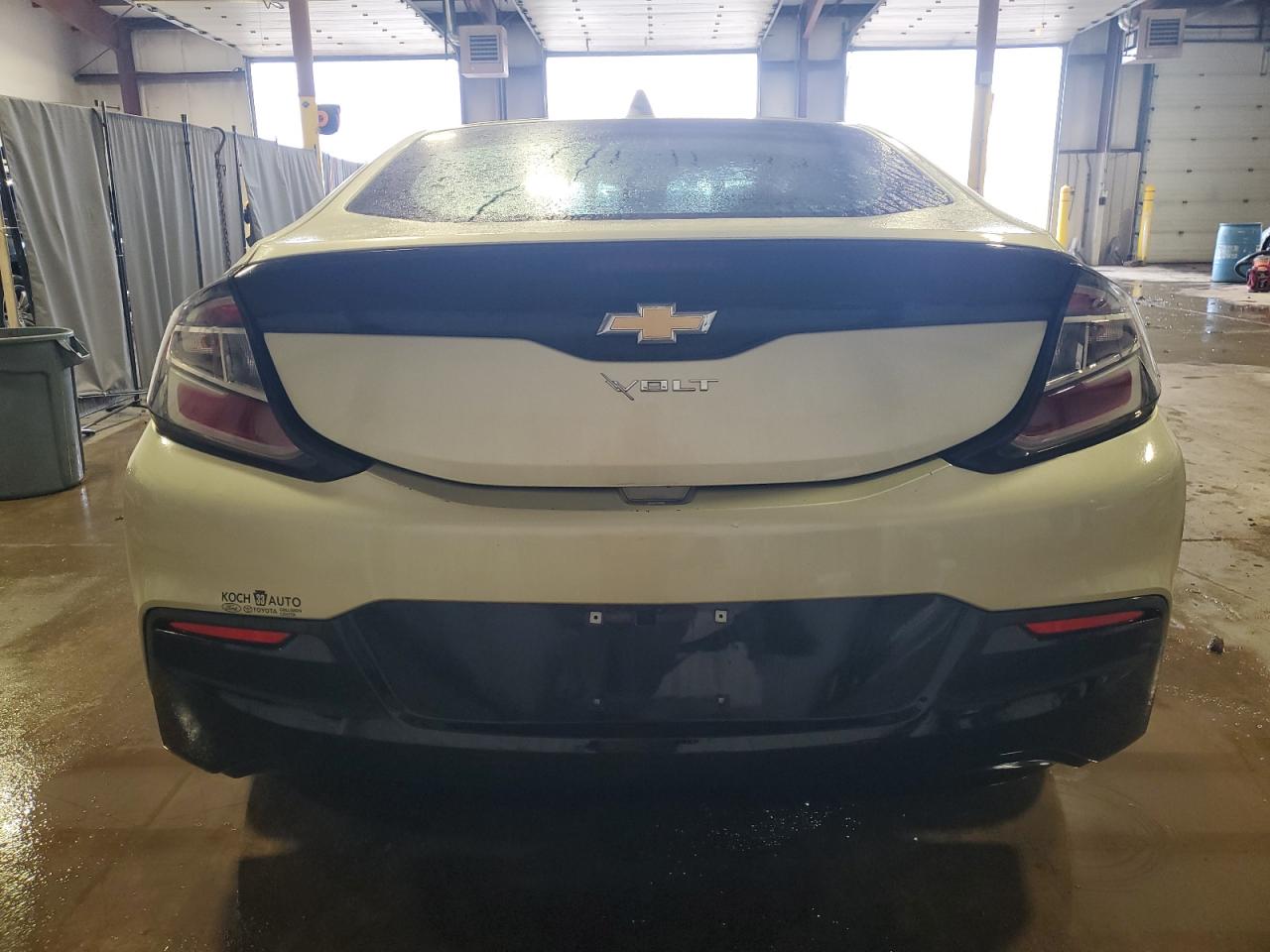 2017 Chevrolet Volt VIN 1G1RC6S52HU110104 Copart auction photo, side / rear end damage thumbnail 6