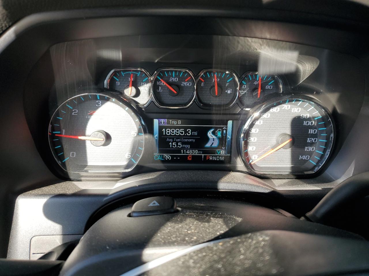 2015 Chevrolet Silverado VIN 3GCUKREC1FG150285 Copart auction photo, rear end / minor dent/scratches damage thumbnail 9