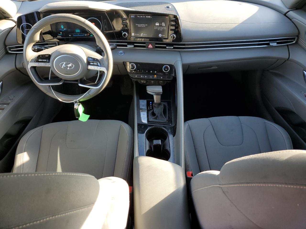 2021 Hyundai Elantra VIN 5NPLS4AG6MH032745 Copart auction photo, rear end damage thumbnail 8