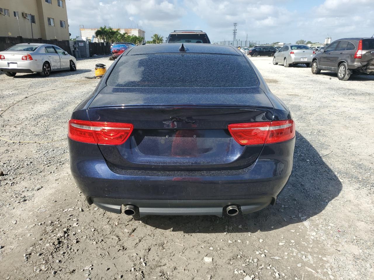 2018 Jaguar XE VIN SAJAK4FX9JCP35118 Copart auction photo, frame damage damage thumbnail 6