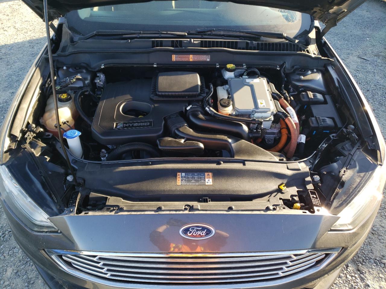 2018 Ford Fusion VIN 3FA6P0LU9JR221821 Copart auction photo, mechanical / minor dent/scratches damage thumbnail 11