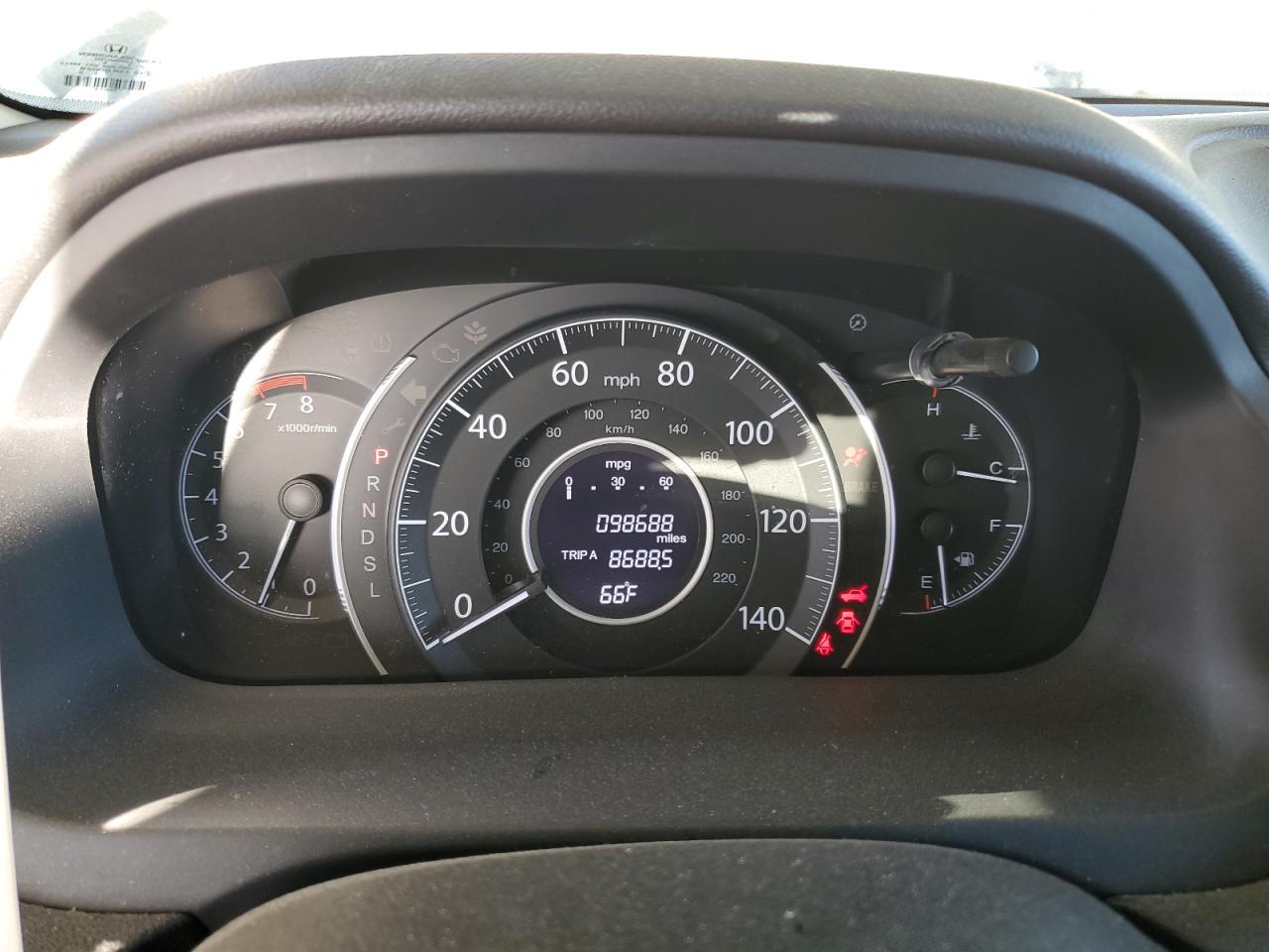 2016 Honda CR-V VIN 2HKRM3H51GH511310 Copart auction photo, rear end damage thumbnail 9