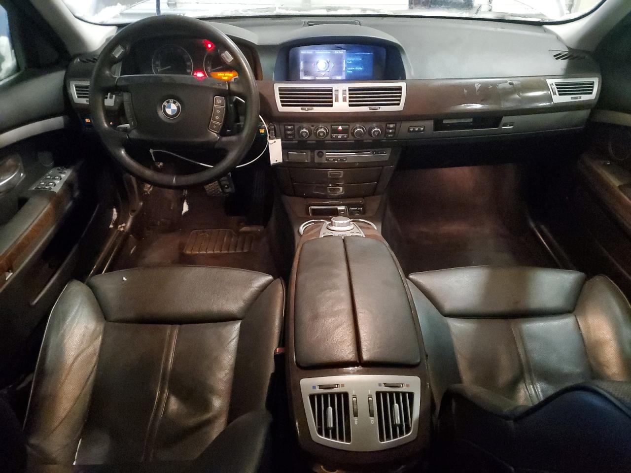 2006 BMW 7er VIN WBAHN83566DT63105 Copart auction photo, front end damage thumbnail 8
