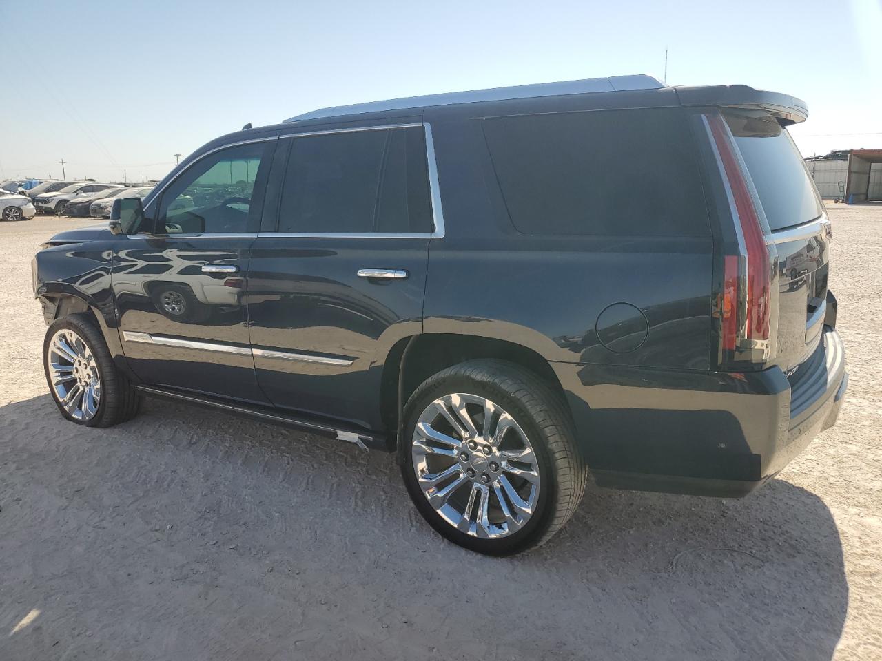 2018 Cadillac Escalade VIN 1GYS4CKJ3JR179548 Copart auction photo, front end damage thumbnail 2