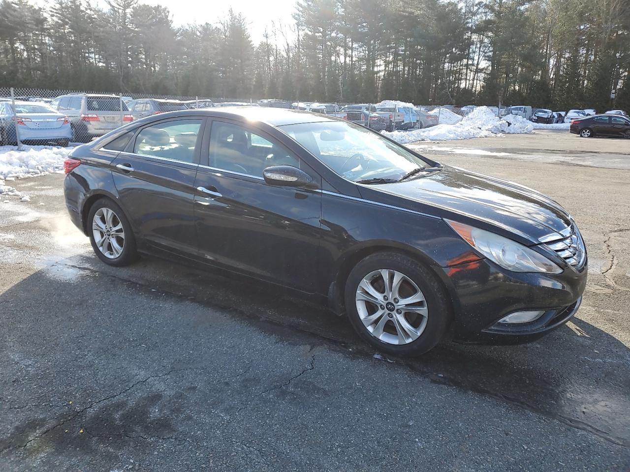 2011 Hyundai Sonata VIN 5NPEC4AC5BH173550 Copart auction photo, side / minor dent/scratches damage thumbnail 4