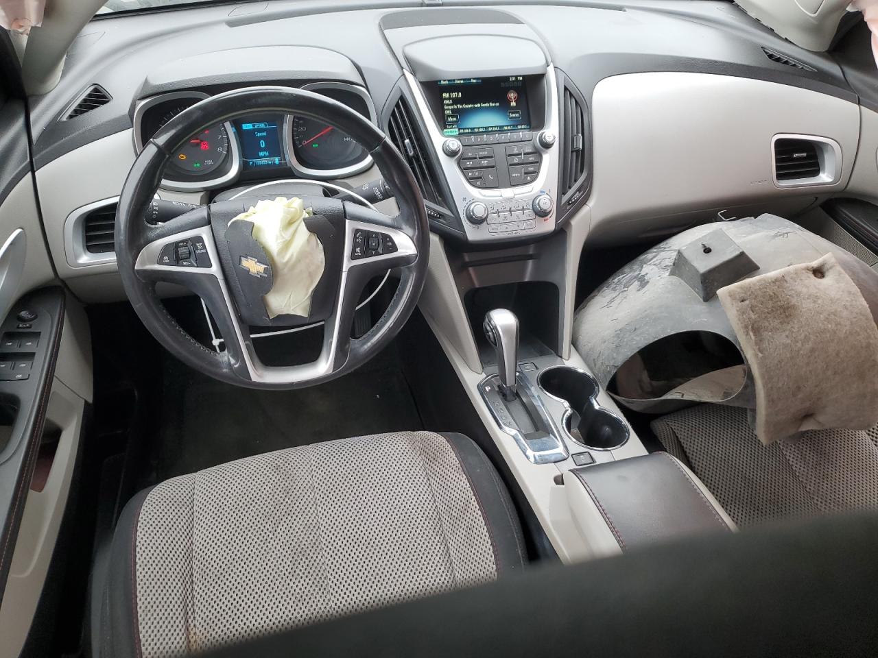 2014 Chevrolet Equinox VIN 2GNALBEK1E6324582 Copart auction photo, front end / side damage thumbnail 8