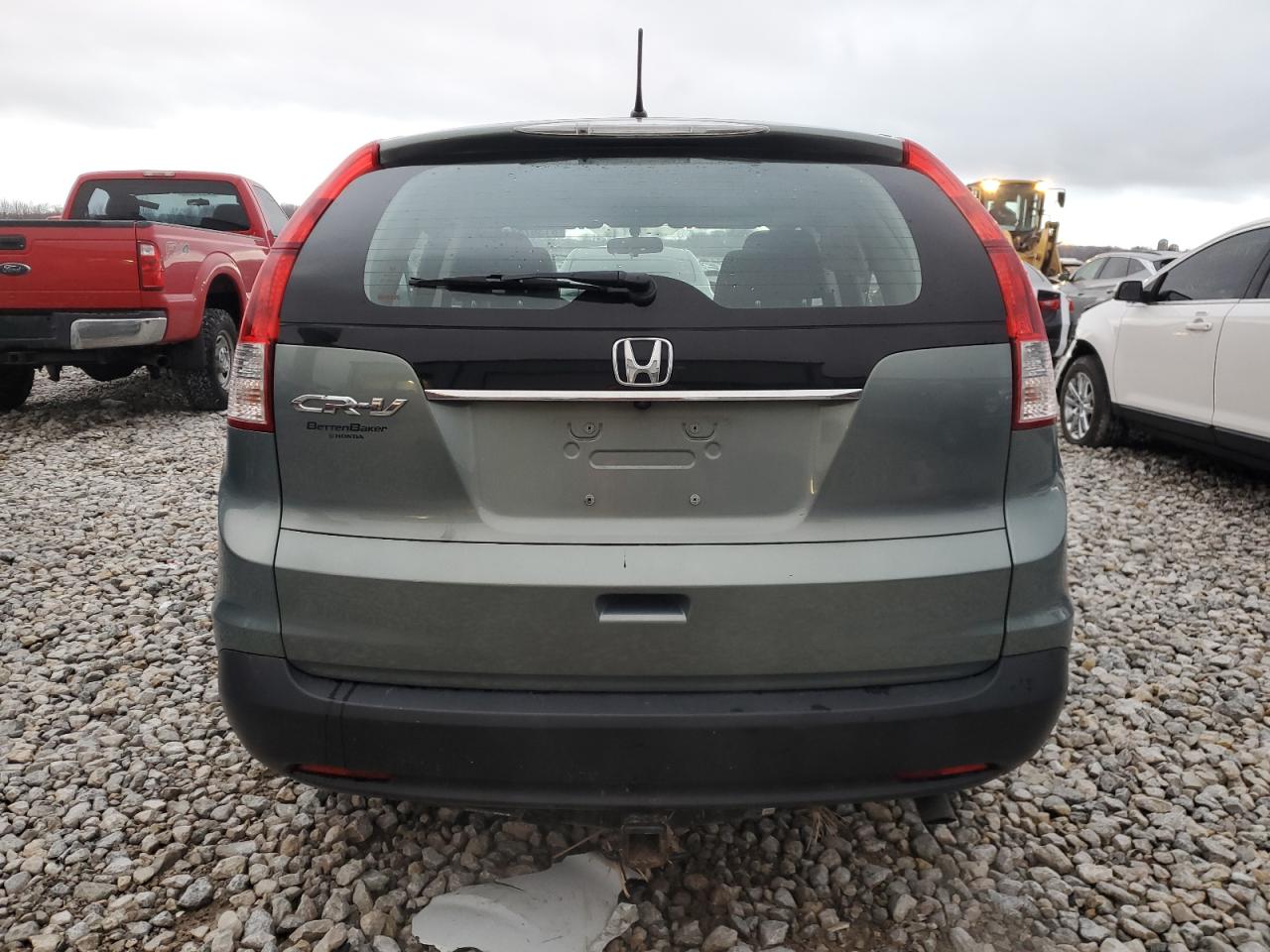 2012 Honda CR-V VIN 5J6RM3H34CL025086 Copart auction photo, front end damage thumbnail 6