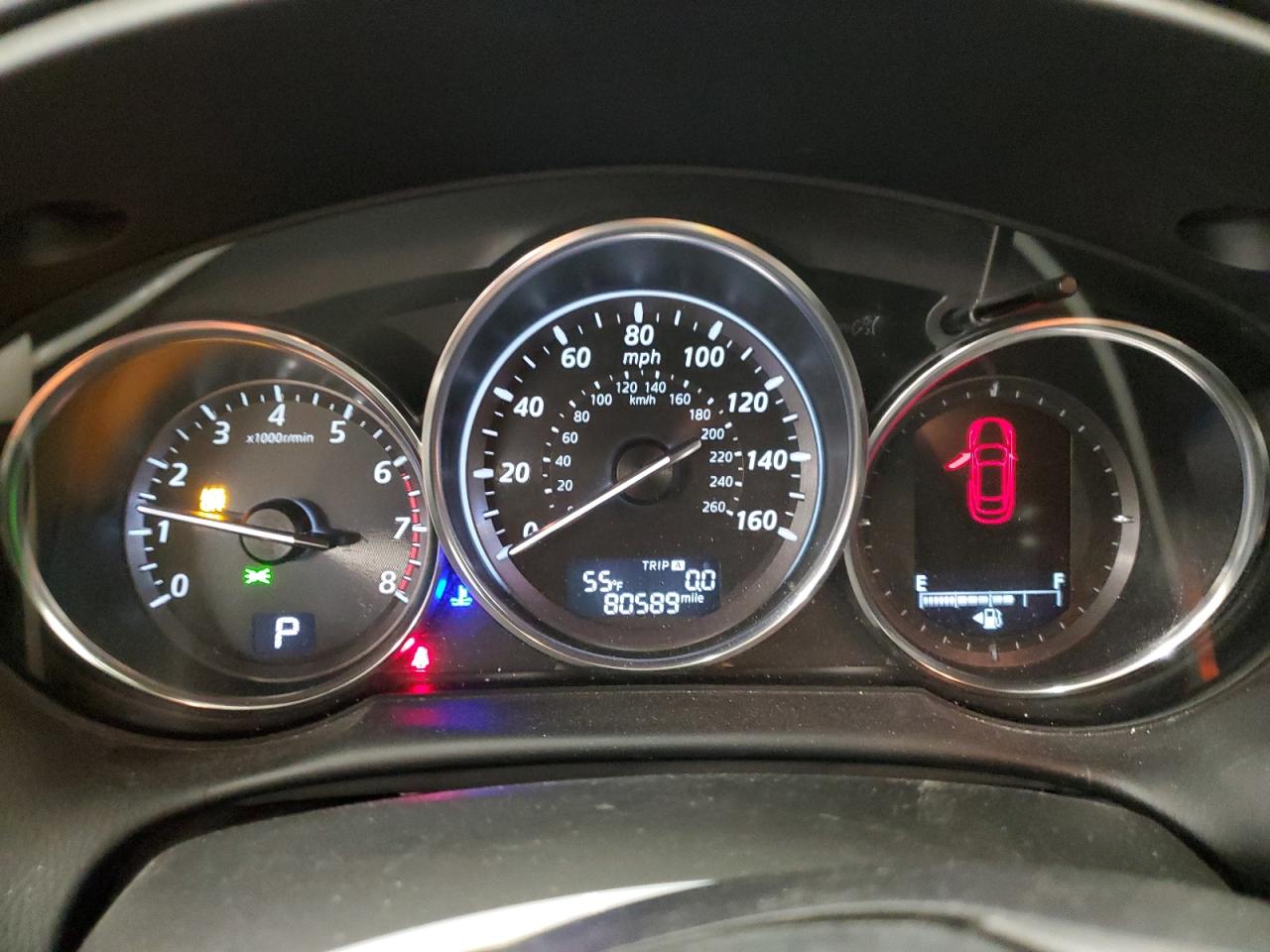 2014 Mazda CX-5 VIN JM3KE4CY5E0382981 Copart auction photo, rear end damage thumbnail 9