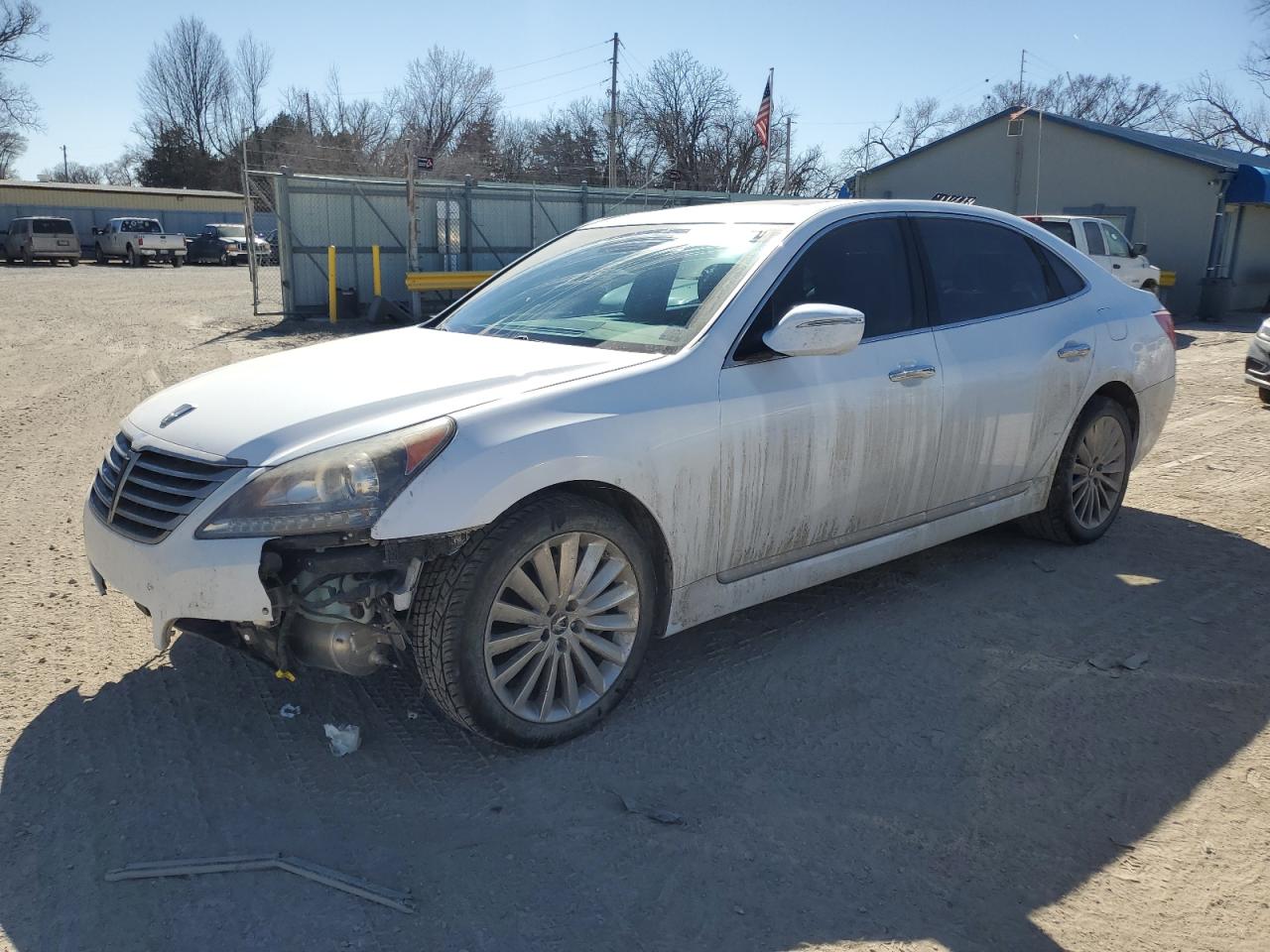 2014 Hyundai Equus VIN KMHGH4JH1EU090936 - Copart auction photo