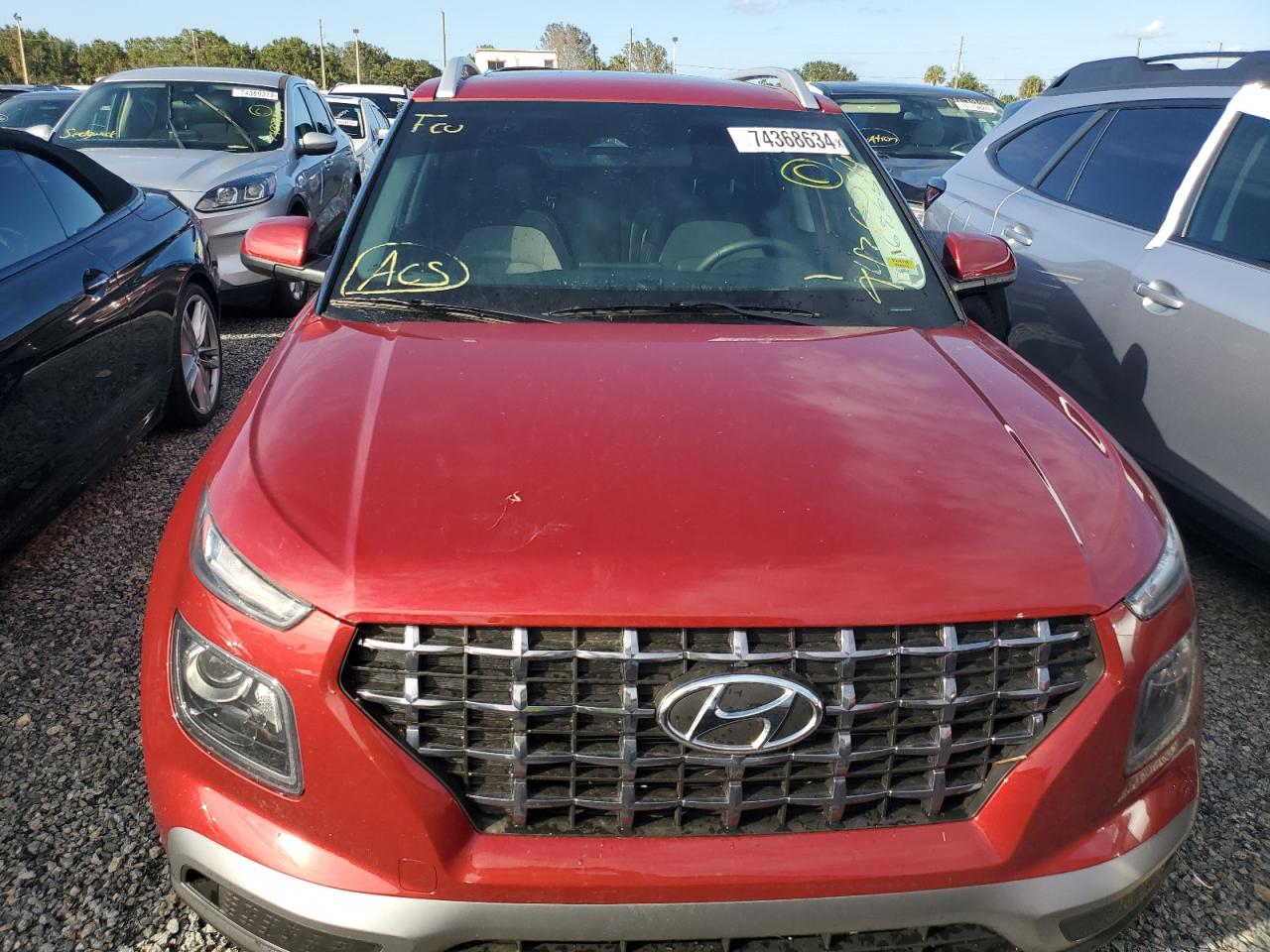 2024 Hyundai Venue VIN KMHRC8A31RU286058 Copart auction photo, water/flood damage thumbnail 5
