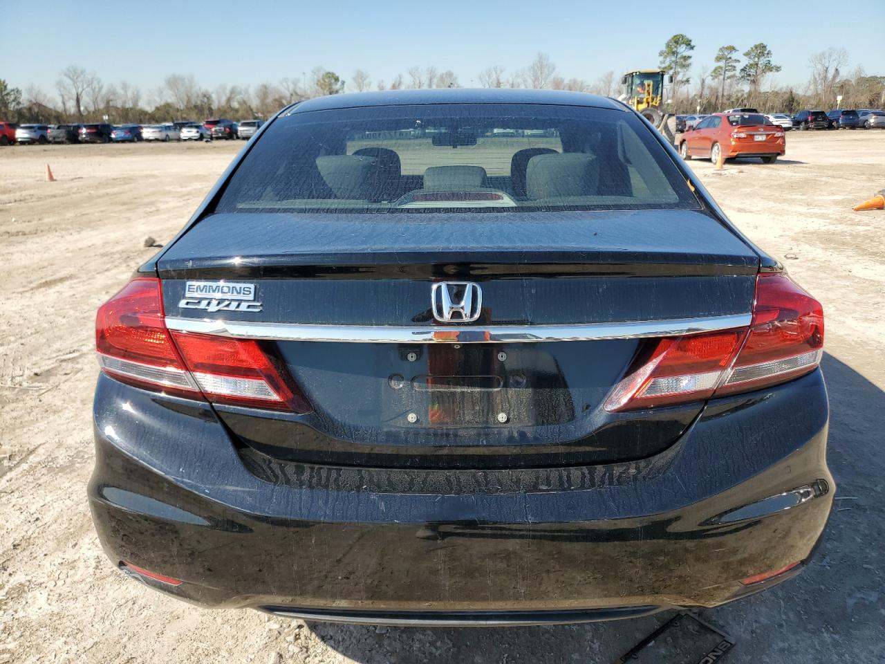 2014 Honda Civic VIN 19XFB2F55EE020858 Copart auction photo, front end damage thumbnail 6