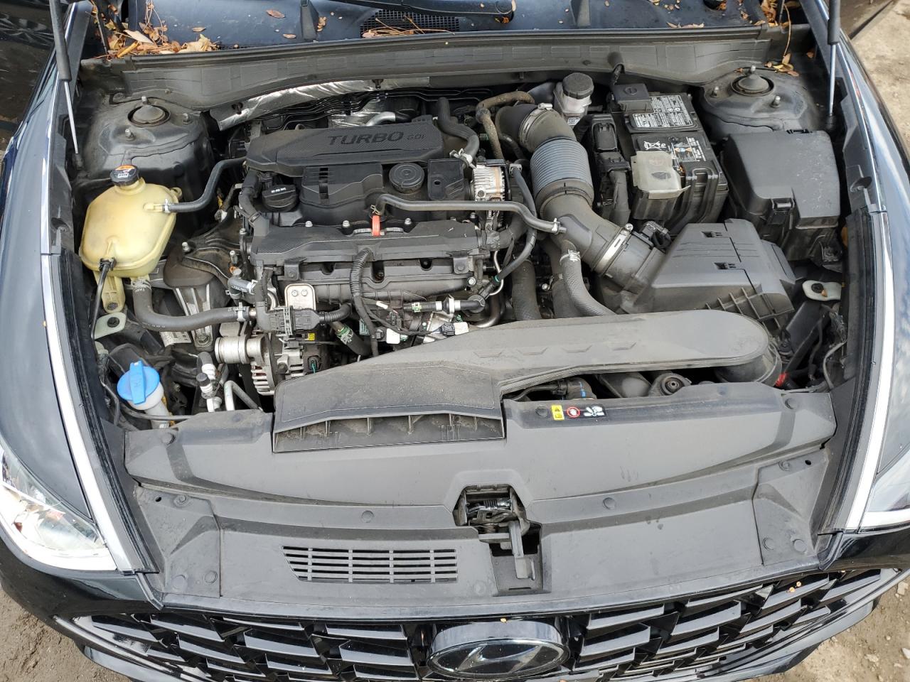 2021 Hyundai Sonata VIN 5NPEJ4J28MH086497 Copart auction photo, all over damage thumbnail 11
