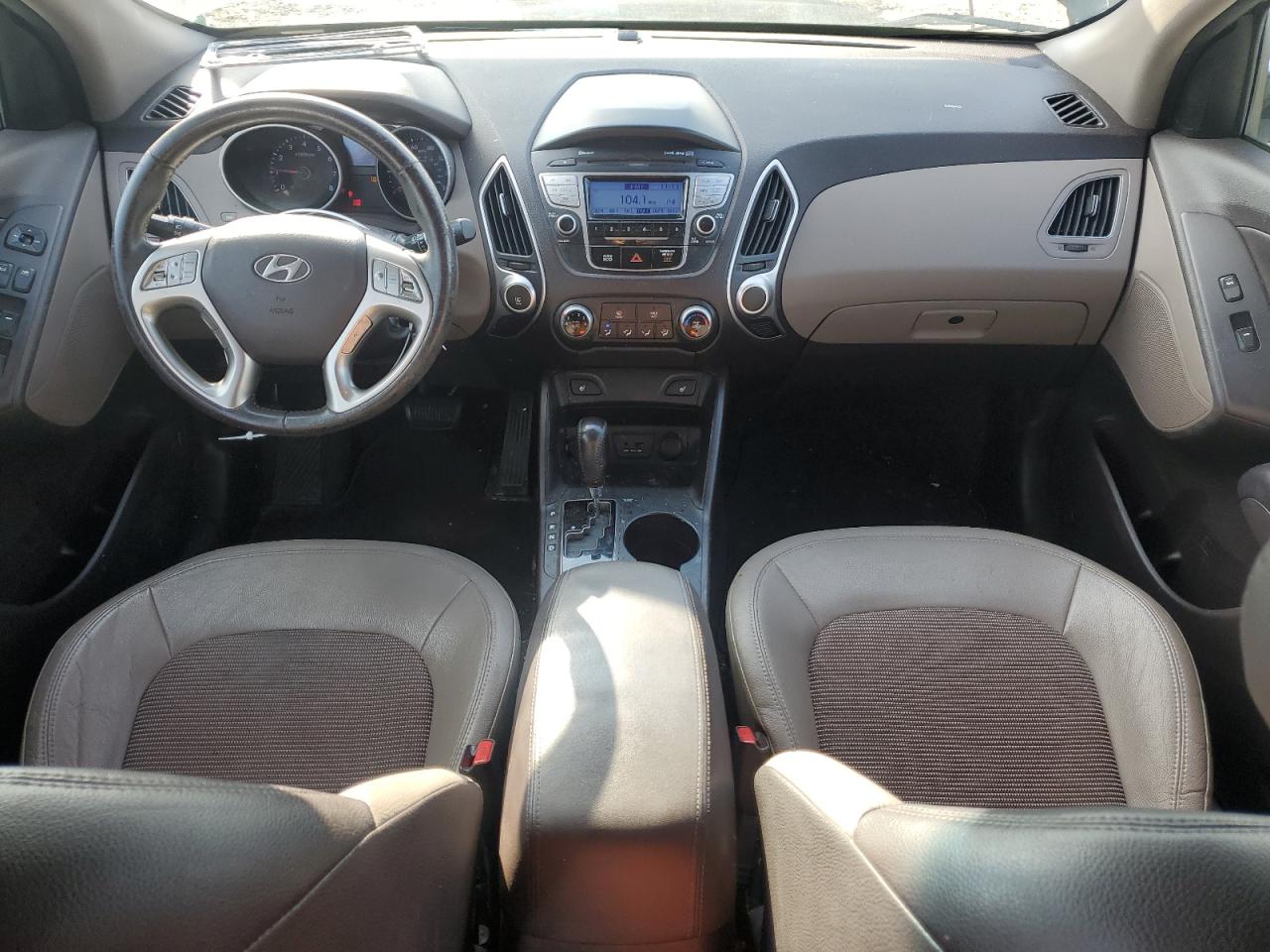 2013 Hyundai Tucson VIN KM8JU3ACXDU553915 Copart auction photo, mechanical / side damage thumbnail 8