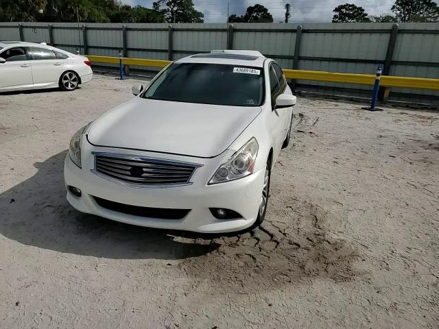 2013 Infiniti G VIN JN1CV6ARXDM763336 Copart auction photo, rear end / side damage thumbnail 11